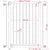 GRADE PORTÃO DIVISOR AMBIENTE MULTIGRADE 100CM BRANCO - Mimimei Pet
