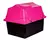 Casa Casinha Pet Cachorro Cães Gatos Pequeno Porte Nº 1 Rosa - comprar online