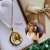 Colar Foto Gravação Dourado - Wpratass Joias