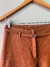 Calça Couro Legítimo TAM 34/36 - Brechó Compulsivas
