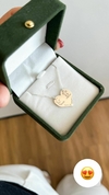 Colar Personalizado Coração com Bonequinhos
