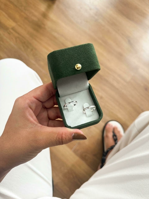 Aliança Meia Cana / 2 Milímetros