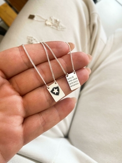 Escapulário Personalizado Time / 14 x 9,5 milímetros - loja online
