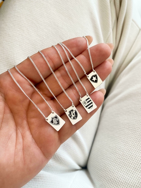 Escapulário Personalizado Time / 13x9 milímetros