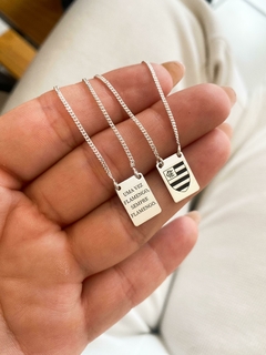Escapulário Personalizado Time / 14 x 9,5 milímetros - comprar online