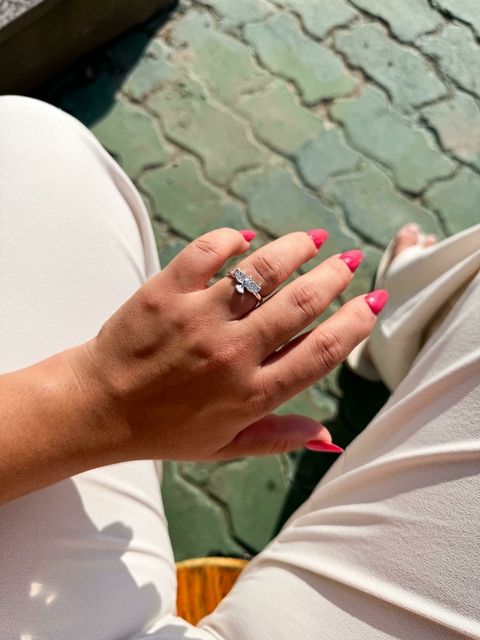 Anel Espírito Santo Cravejado