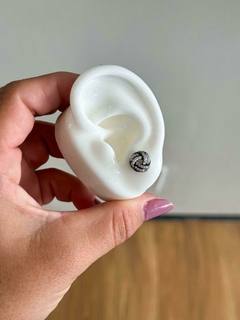 Brincos Elegância Cravejado