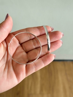 Argola Redonda Fio Oval G na internet