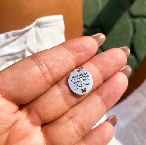 Pingente eu me tornei..