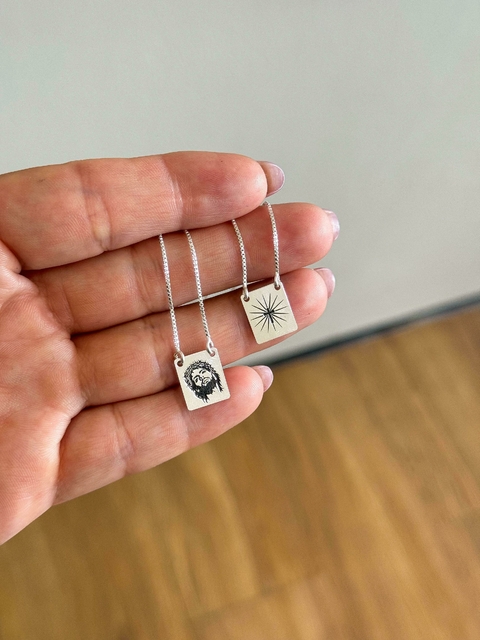 Escapulário Jesus / Cruz - comprar online