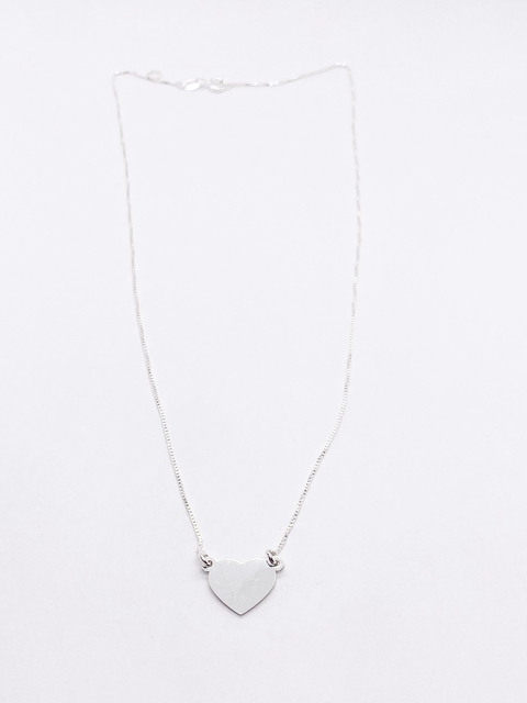 Colar Coração Laser