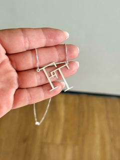 Colar Personalizado Iniciais / 30 milímetros