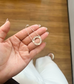 Colar Personalizado Mandala 20 milímetros / 45 centimetros - Aruan Pratas Atacado