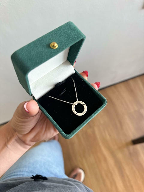 Pingente Personalizado Medalha Vazada / 18 Milímetros