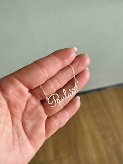 Colar Personalizado Nome com Ícone / 45 Centímetros - loja online