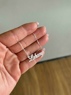 Colar Personalizado 1 Nome / 45 Centímetros na internet