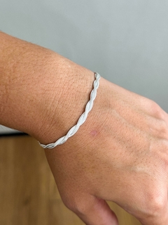 Pulseira Lacraia Trança 2 fios