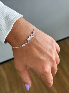 Pulseira Borboleta Cravejada - comprar online