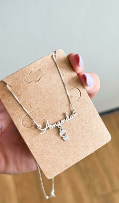 Colar Personalizado com pingente bonequinho