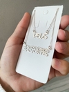 Escapulário Personalizado Frase/ 60 centímetros