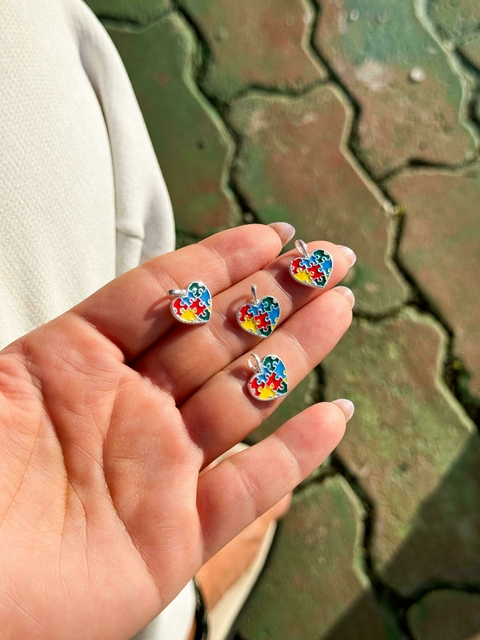 Pingente Coração Autismo - comprar online