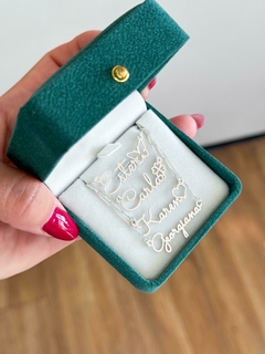 Colar Personalizado Nome com Ícone / 45 Centímetros - comprar online