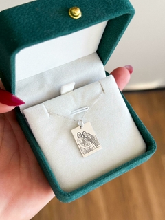 Pingente Plaquinha Personalizada com Foto / 18x13 milimetros - comprar online