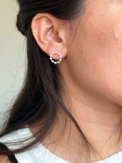 Brincos Elegância Cravejado