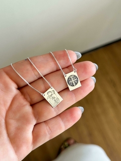 Escapulário Personalizado com FOTO 15x11mm / 60 centímetros - comprar online
