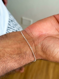 Pulseira Veneziana Alongada / 21cm