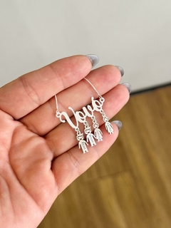 Colar Personalizado Vovó / Até 4 Netinhos - comprar online
