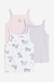 Trío de musculosas Unicornio H&M - comprar online