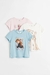 Trío de remeras Frozen H&M - comprar online