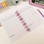 Planner de disco A5 - Lavanda na internet