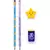 Kit Lápis Fundo Do Mar Estrela 2 Lápis HB/Apontador/Borracha LeoeLeo Leonora na internet