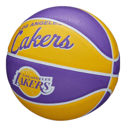 Balón De Basquetbol Wilson Nba Retro Los Angeles Lakers #3