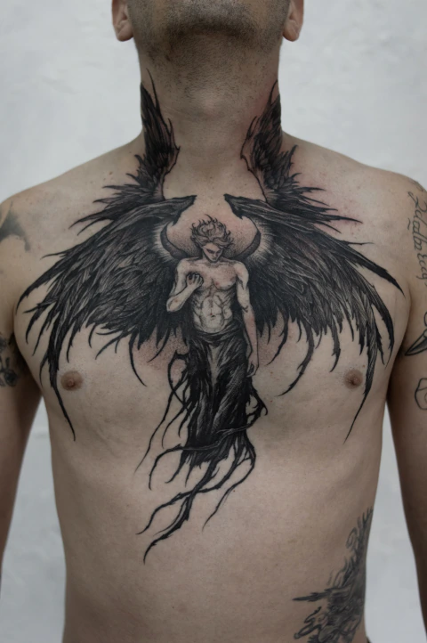 Tatuagem Dark Blackwork