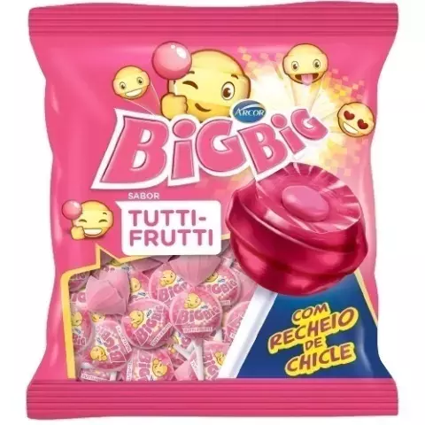 Pirulito Big Big Tutti Frutti 500g - Arcor