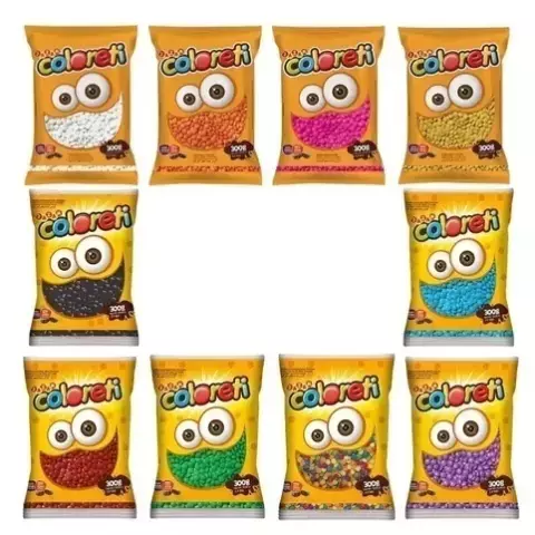 Confete De Chocolate Coloreti 300g - Jazam / ESCOLHA SUA COR