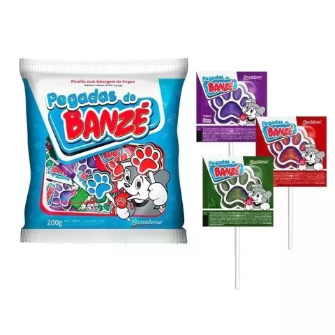 Pirulito Pegadas Do Banzé 200g - Florestal