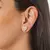Conjunto Colar Coração Cravejado Zircônia P cor: Ouro 18k - Parahybê Semijoias