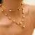 Conjunto Esferas em degradê e Brincos cor: ouro 18k