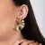 Brinco Ondulado Authentic cor: ouro 18k