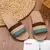 Chinelos femininos de Linho - loja online