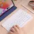 Conjunto de teclado Silencioso externo recarregável bluetooth compatível tecla - comprar online