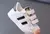 Crianças tênis crianças design de moda branco reabilitação sapatos casuais na internet