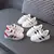 Crianças tênis crianças design de moda branco reabilitação sapatos casuais - loja online