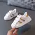 Crianças tênis crianças design de moda branco reabilitação sapatos casuais na internet