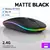 Led mouse sem fio usb recarregável bluetooth-compatível rgb mouse silencioso e - loja online