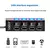 Multi USB Splitter Ports Hub com Switch, Expansor Múltiplo, Adaptador de Energi - comprar online